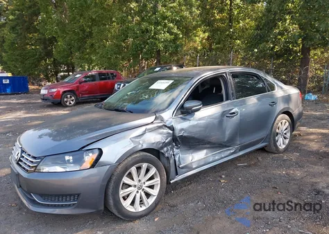 2013 Volkswagen Passat 2.5L Sel из США, поврежденный, VIN 1VWCP7A30DC092030